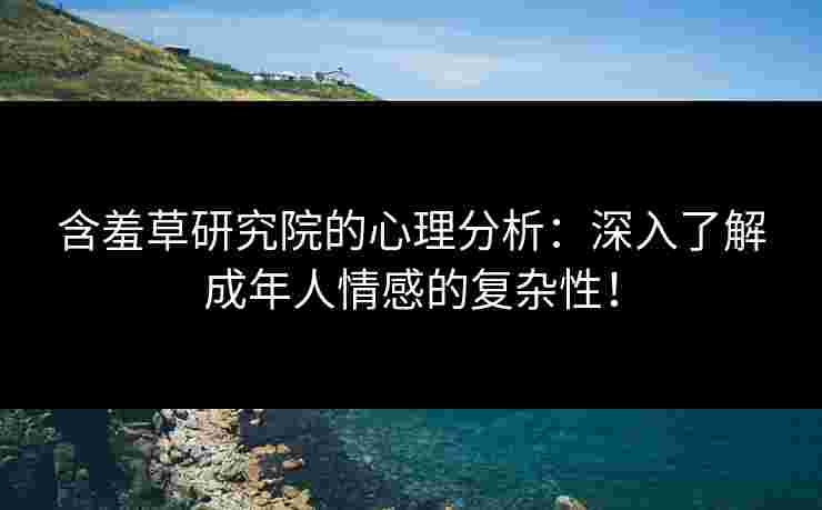 含羞草研究院的心理分析：深入了解成年人情感的复杂性！